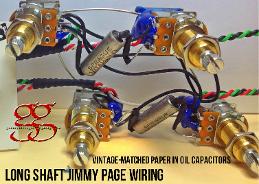 Jimmy Page Wiring Paper in Oil Capacitors